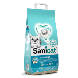 Sanicat Klumpende Katzenstreu mit Marseiller Seife - 10 l