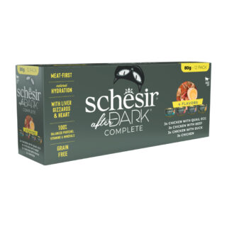 Schesir After Dark 12 x 80 g - Huhn & Rind