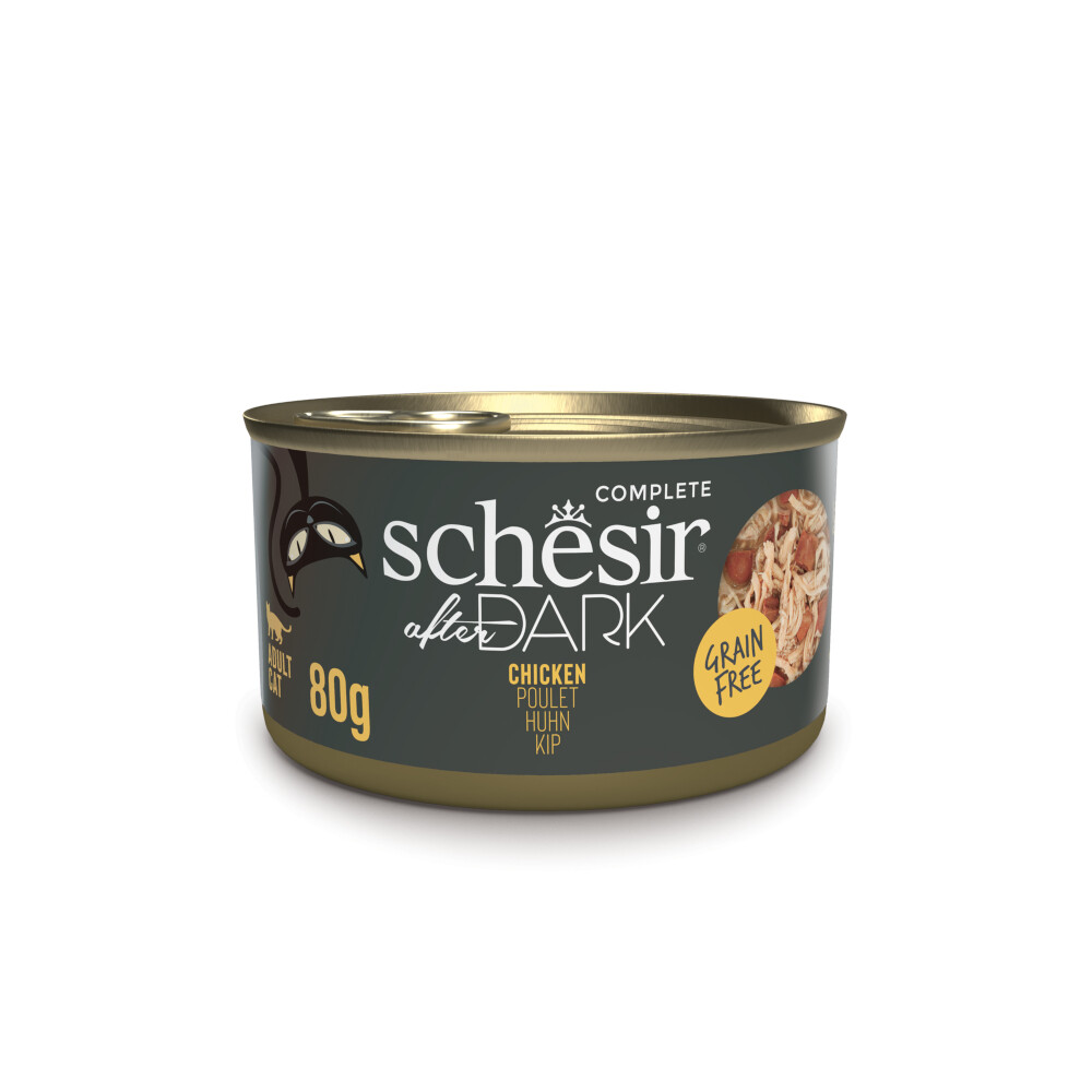 Schesir After Dark 12 x 80 g - Mix: 4 Geschmacksrichtungen