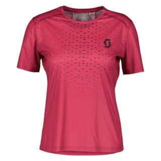 Scott RC Run Damen Laufshirt Pink – Leicht, atmungsaktiv, ideal für Training und Wettkämpfe