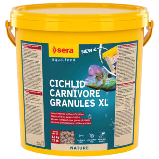 sera Cichlid Red XL Nature Granulatfutter - Sparpaket: 2 x 10 Liter