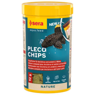 sera Wels-Chips Nature Chipsfutter - Sparpaket: 2 x 1 Liter
