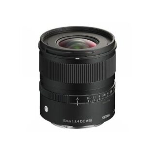 Sigma 15mm 1:1.4 Contemporary DC für Fujifilm X schwarz