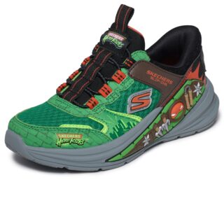 Skechers Slip-On Sneaker "HYPER-QUEST" Schlupfschuh, Halbschuh, Slip ins, Grössenschablone zum Download