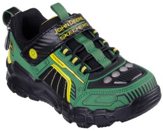Skechers Sneaker "ADVENTURE TRACK - JOHN DEERE" Klettschuh im John Deere Design, Größenschablone zum Download