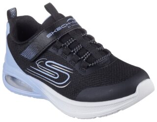Skechers Sneaker "MICROSPEC MAX ADVANCE", Slip-OnSneaker, Klettverschluss,S-Logo, Größenschablone zum Download