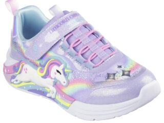 Skechers Sneaker "UNICORN CHASER" Blinkschuh mit Einhorn, Größenschablone zum Download