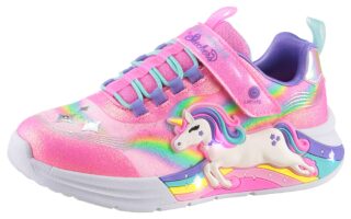 Skechers Sneaker "UNICORN CHASER" Glitzer,-Blinkschuh zum Schlupfen, Größenschablone zum Download