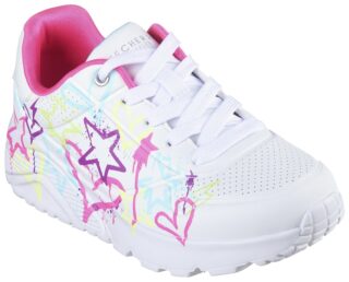 Skechers Sneaker "Uno Lite - My Drip", Retro Sneaker, Plateausneaker mit modischer Chunky Sohle