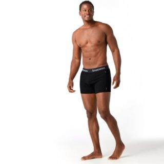 Smartwool Boxer Briefs aus Wolle für Herren - Größe S, Schwarz, Komfort & Atmungsaktivität