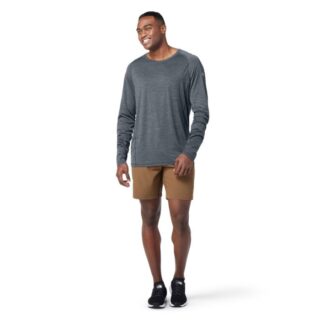 Smartwool Merino Sport Ultralite Long Sleeve Gr. L Grau Herren