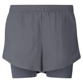 SOS Logan 2in1 Tech Shorts Gr. S Grau Herren
