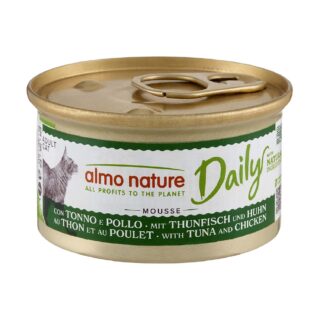 Sparpaket Almo Nature Daily Menu 24 x 85 g - Mousse mit Thunfisch und Huhn
