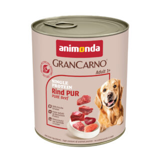 Sparpaket animonda GranCarno Adult Single Protein 24 x 800 g - Huhn Pur