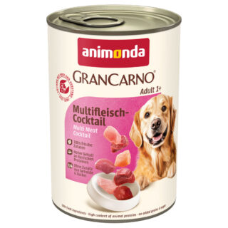 Sparpaket animonda GranCarno Original 12 x 400 g - Mixpaket 2 Deftige Variation (3 Sorten)