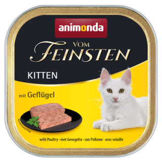Sparpaket animonda vom Feinsten Kitten 36 x 100 g - mit Rind
