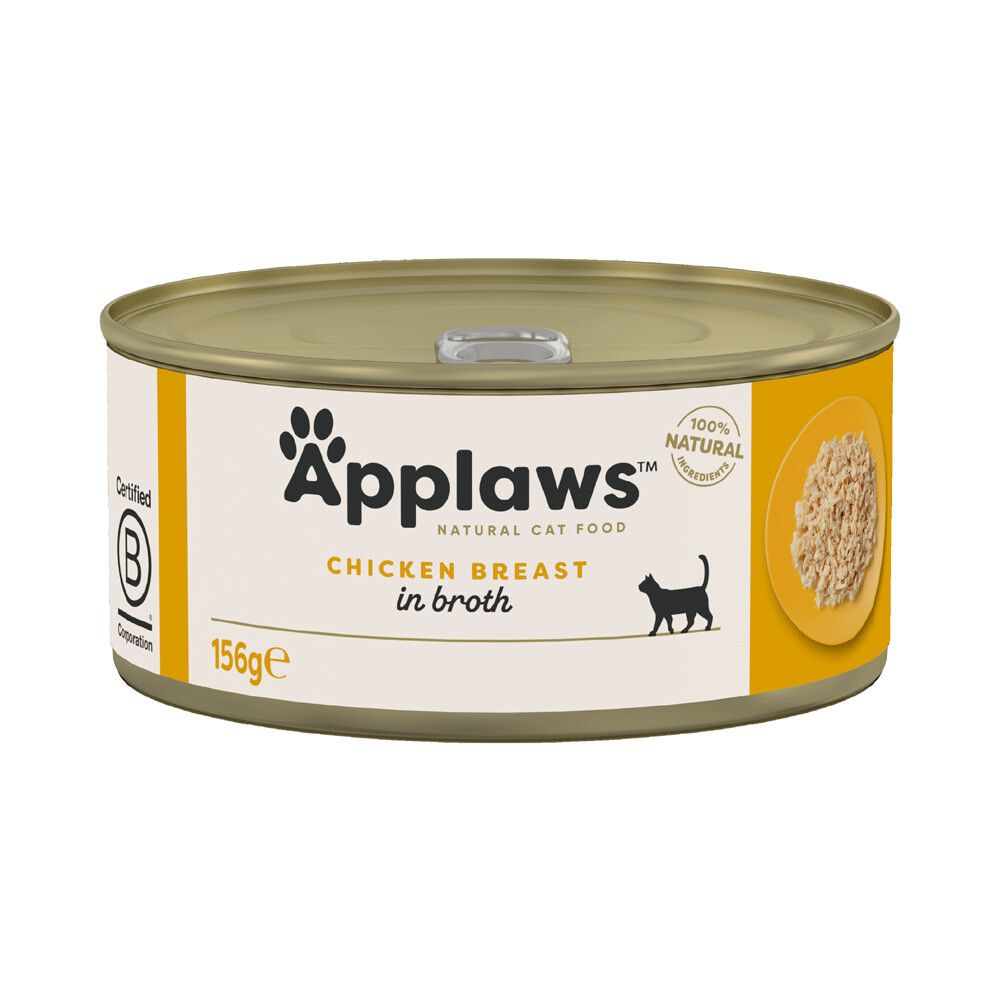 Sparpaket Applaws in Brühe 24 x 156 g - Huhn & Kürbis