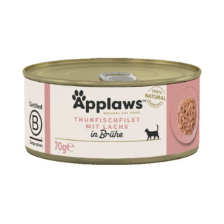 Sparpaket Applaws in Brühe 48 x 70 g - Hähnchen mit Ente