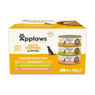 Sparpaket Applaws Taste Toppers 16 x 156 g - Probiermix Eintopf