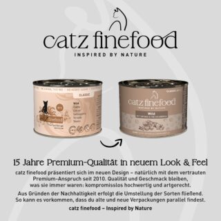 Sparpaket catz finefood 24 x 200 g - Lamm & Pferd