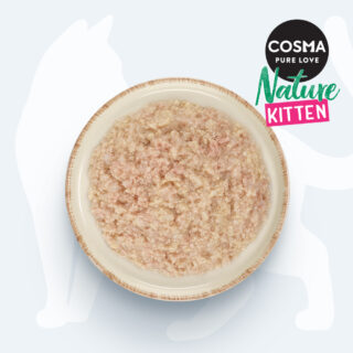 Sparpaket Cosma Nature Kitten 24 x 70 g - Mixpaket 2 (2 Sorten)
