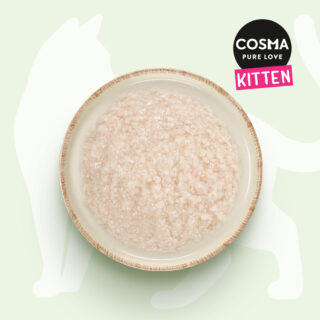 Sparpaket Cosma Original Kitten 24 x 85 g - Hühnchenbrust