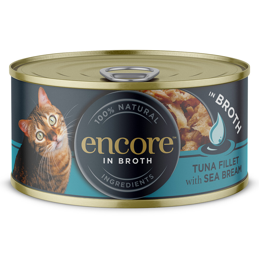 Sparpaket Encore Dose 32 x 70 g - Thunfischfilet mit Lachs