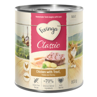 Sparpaket Feringa Classic Meat Menü 24 x 800 g Geflügel