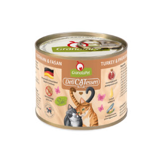 Sparpaket GranataPet DeliCatessen 24 x 200 g - Truthahn & Fasan