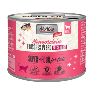Sparpaket MAC's Cat 24 x 200 g - Kitten (Pute & Kaninchen)