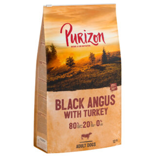 Sparpaket Purizon 2 x 12 kg - Single Meat: Adult Pferd mit Ringelblumenblüten