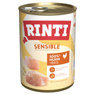 Sparpaket RINTI Sensible 12 x 400 g - Pute & Karotte