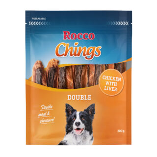 Sparpaket Rocco Chings Double 200 g / Sparpaket % - Huhn & Lamm12 x 200 g