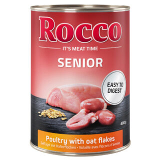 Sparpaket Rocco Senior 24 x 400 g - Lamm mit Hirse
