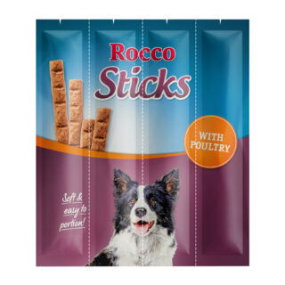 Sparpaket Rocco Sticks 120 g / Sparpaket % - Huhn mit Lachs 3 x 12 Stück (360 g)