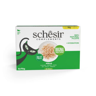 Sparpaket Schesir Complements in Gelee 24 x 70 g - Thunfisch mit Gelbschwanzmakrele