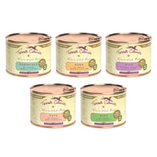 Sparpaket Terra Canis Classic 24 x 200 g - Mix, 5 Sorten