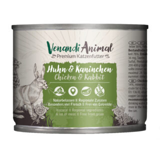 Sparpaket Venandi Animal 24 x 200 g - Geflügel