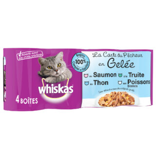 Sparpaket Whiskas La Carte 24 x 390 / 400 g - Meer und Landschaft in Gelee (24 x 390 g)