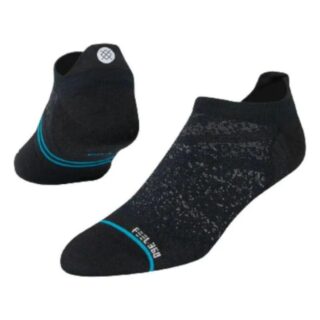 Stance Run Ultralight Tab Sock Gr. S Schwarz Herren