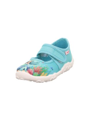 Superfit Hausschuh "BONNY WMS: mittel" Klettschuh, mit Klettverschluss, Größenschablone zum Download
