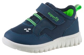 Superfit Klettschuh "SPORT7 MINI WMS: mittel" Sneaker zum Schlupfen, unifarben, Größenschablone zum Download