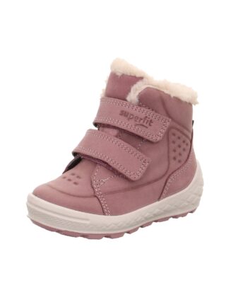 Superfit Klettstiefel "GROOVY 2.0, WMS: mittel" Snowboots mit Schurwolle, Größenschablone zum Download