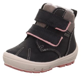 Superfit Klettstiefel "GROOVY 2.0, WMS: mittel" Snowboots mit Schurwolle, Größenschablone zum Download