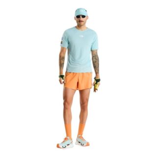 The North Face Summit High Trail SS Tee Gr. L Blau Herren