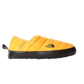 The North Face ThermoBall Traction Mule V 42 – Bequeme Outdoor- und Relaxslipper in Summit Gold/tnf Black, ideal für Komfort und Wärme