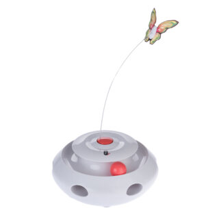 TIAKI 3-in-1 Katzenspielzeug Mariposa - Zubehör: Ersatz-Schmetterlinge (2 Stück)