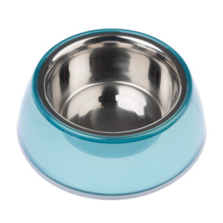 TIAKI Anti-Rutsch-Napf, transparent blau - 850 ml, Ø 21 cm