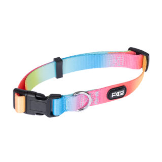 TIAKI Halsband Rainbow - Größe L: ca. 45 - 66 cm Halsumfang