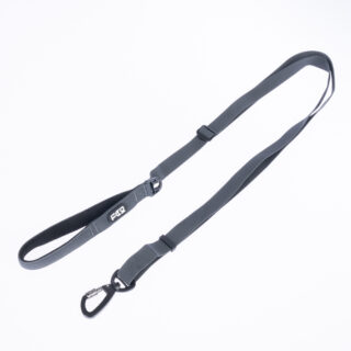 TIAKI Hundeleine Grau - Länge: ca. 150 - 200 cm